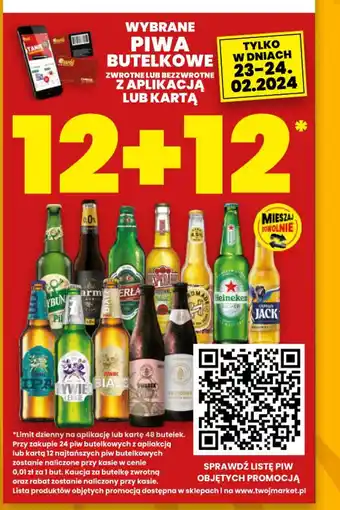 Twój Market WYBRANE PIWA BUTELKOWE oferta