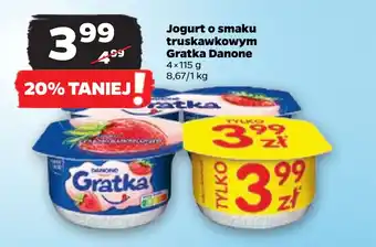 Netto Jogurt o smaku truskawkowym Gratka Danone oferta