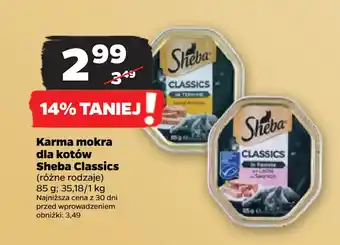 Netto Karma mokra dla kotów Sheba Classics oferta