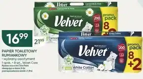 Chata Polska Velvet Camomile & Aloe Papier toaletowy 10 rolek oferta