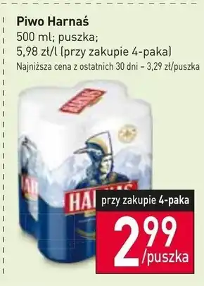 Stokrotka Market Harnaś Piwo jasne pełne 500 ml oferta