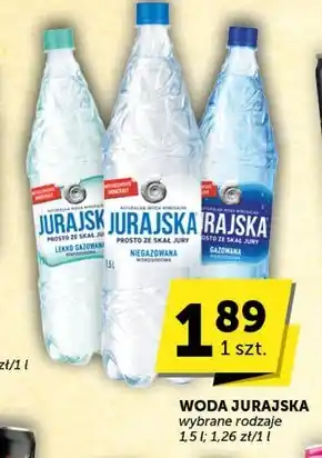 Euro Sklep Jurajska Naturalna woda mineralna niegazowana 1,5 l oferta