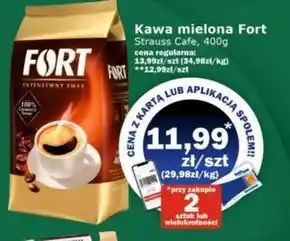 Społem Fort Kawa palona mielona 400 g oferta