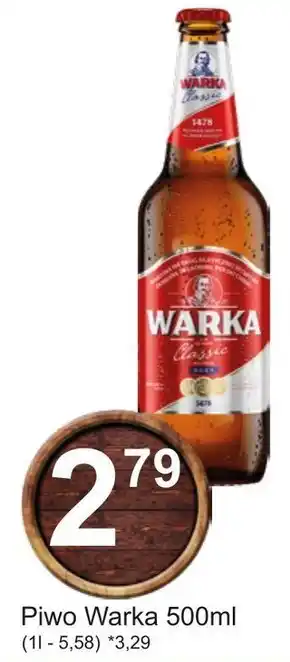 Hitpol Warka Classic Piwo jasne 500 ml oferta