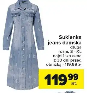 Carrefour Sukienka damska XL oferta