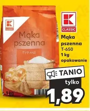 Kaufland Mąka K-Classic oferta