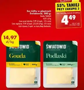 Biedronka Ser Światowid oferta
