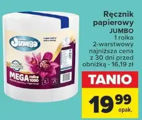 Carrefour Ręcznik papierowy Jumbo oferta