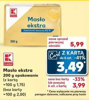 Kaufland Masło Kaufland oferta