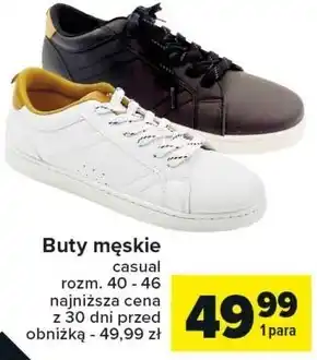 Carrefour Buty męskie oferta