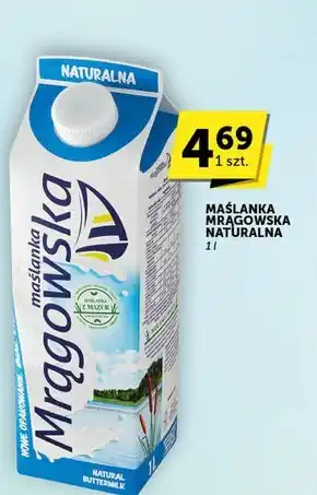 Euro Sklep Mlekpol Maślanka Mrągowska naturalna 1 l oferta