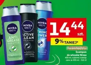 Auchan Nivea MEN Anti Grease Męski szampon do włosów przetłuszczających się 400 ml oferta