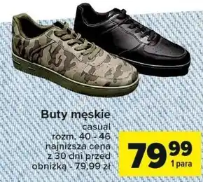 Carrefour Buty męskie oferta