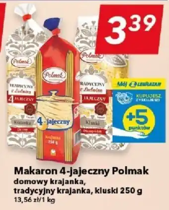 Lewiatan Makaron 4-jajeczny Polmak 250 g oferta
