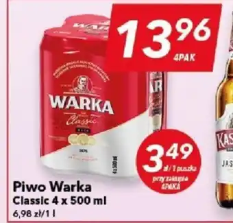 Lewiatan Piwo Warka 4 x 500 ml oferta