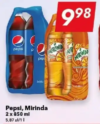 Lewiatan Pepsi, Mirinda 2 x 850 ml oferta