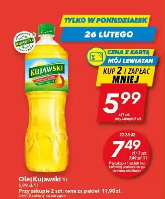 Lewiatan Olej Kujawski 1 L oferta