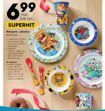Biedronka Naczynia i sztućce oferta