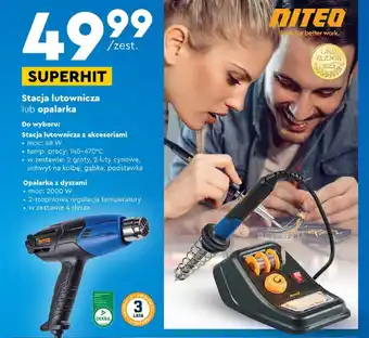 Biedronka Stacja lutownicza lub opalarka oferta