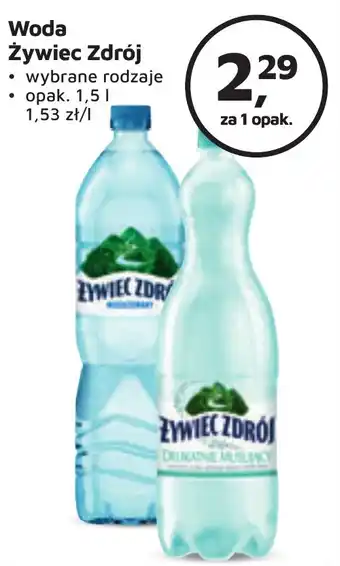 Odido Woda Żywiec Zdrój 1,5 L oferta