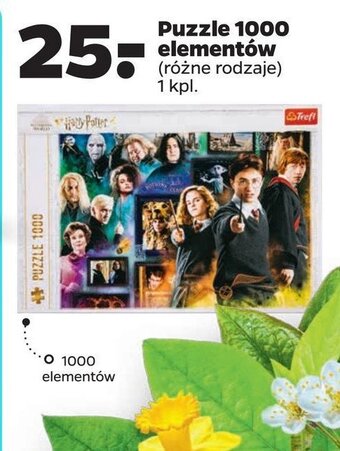 Biedronka Puzzle harry potter 1000 el. 1 SZT oferta