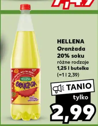 Kaufland HELLENA Oranżada 20% soku 1,25l oferta