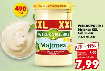 Kaufland WIELKOPOLSKI Majonez 490 ml oferta