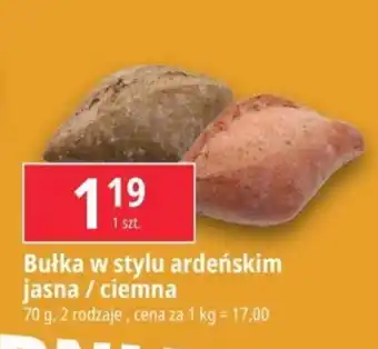 E.Leclerc Bułka w stylu ardeńskim jasna / ciemna 70 g oferta