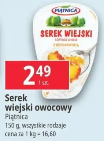 E.Leclerc Serek wiejski owocowy Piątnica 150 g oferta