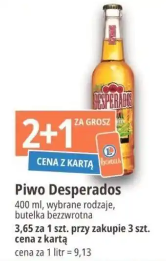 Piwo Desperados 400 ml