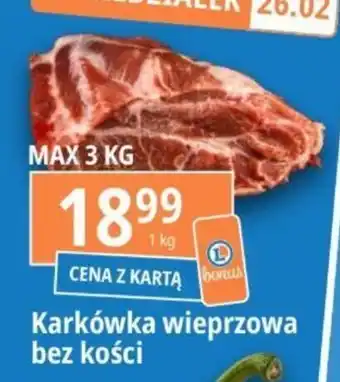 E.Leclerc Karkówka wieprzowa bez kości 1 kg oferta
