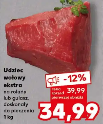 Kaufland Udziec wołowy ekstra 1kg oferta