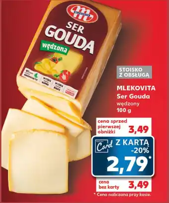 Kaufland MLEKOVITA Ser Gouda 100g oferta