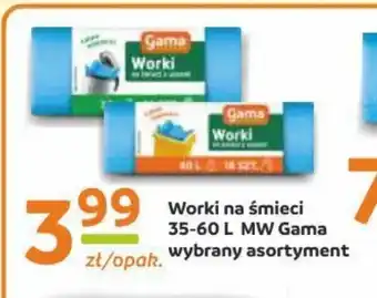 Gama Worki na śmieci 35-60 L MW Gama oferta