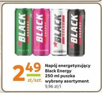 Gama Napój energetyzujący Black Energy 250 ml oferta