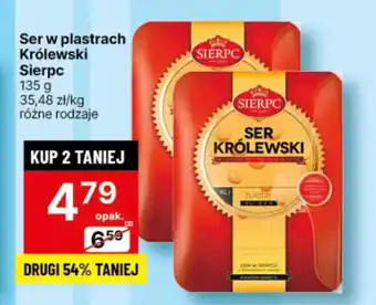 Delikatesy Centrum Ser w plastrach Królewski Sierpc 135g oferta