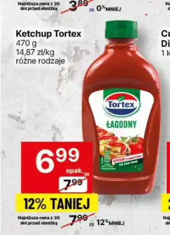 Delikatesy Centrum Ketchup Tortex 470 g oferta
