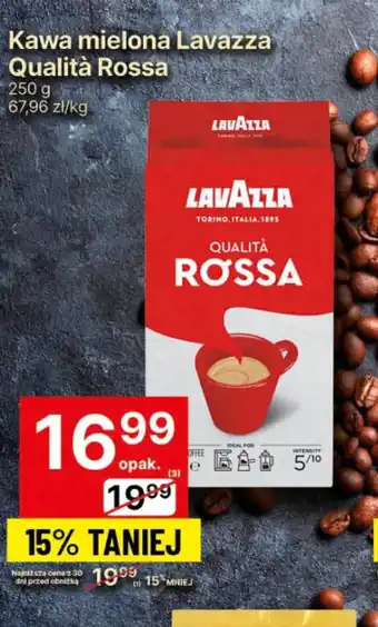 Delikatesy Centrum Kawa mielona Lavazza Qualità Rossa 250g oferta