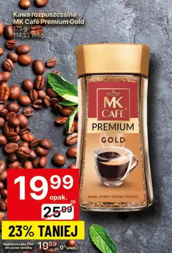 Delikatesy Centrum Kawa rozpuszczalna MK Café Premium Gold 175 g oferta