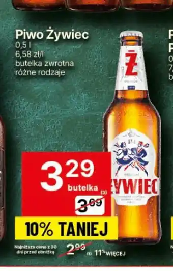 Delikatesy Centrum Piwo Żywiec 0,5l oferta