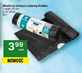 Worki na śmieci z taśmą Gratka