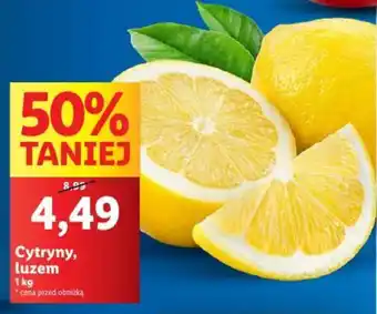 Lidl Cytryny 1 kg oferta