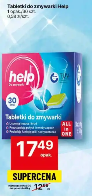 Delikatesy Centrum Tabletki do zmywarki Help oferta