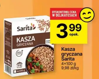 Delikatesy Centrum Kasza gryczana Sarita 4x100 g oferta