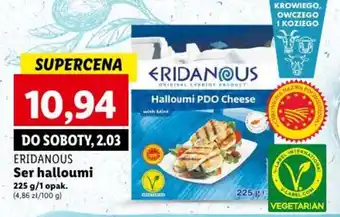 Lidl ERIDANOUS Ser halloumi 225g oferta