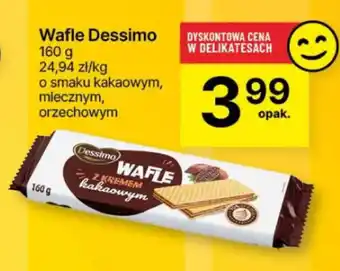 Delikatesy Centrum Wafle Dessimo 160 g oferta