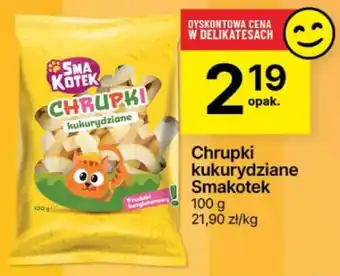 Delikatesy Centrum Chrupki kukurydziane Smakotek 100 g oferta