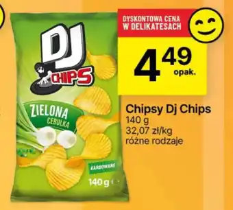 Delikatesy Centrum Chipsy Dj Chips 140 g oferta