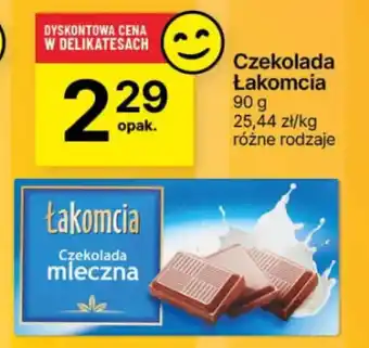 Delikatesy Centrum Czekolada Łakomcia 90 g oferta