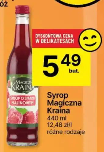Delikatesy Centrum Syrop Magiczna Kraina 440 ml oferta